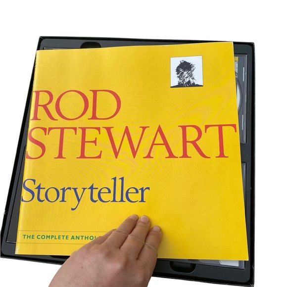 Rod Stewart Vintage Story Teller booklet & CD Collection music collector 90s - Picture 4 of 9